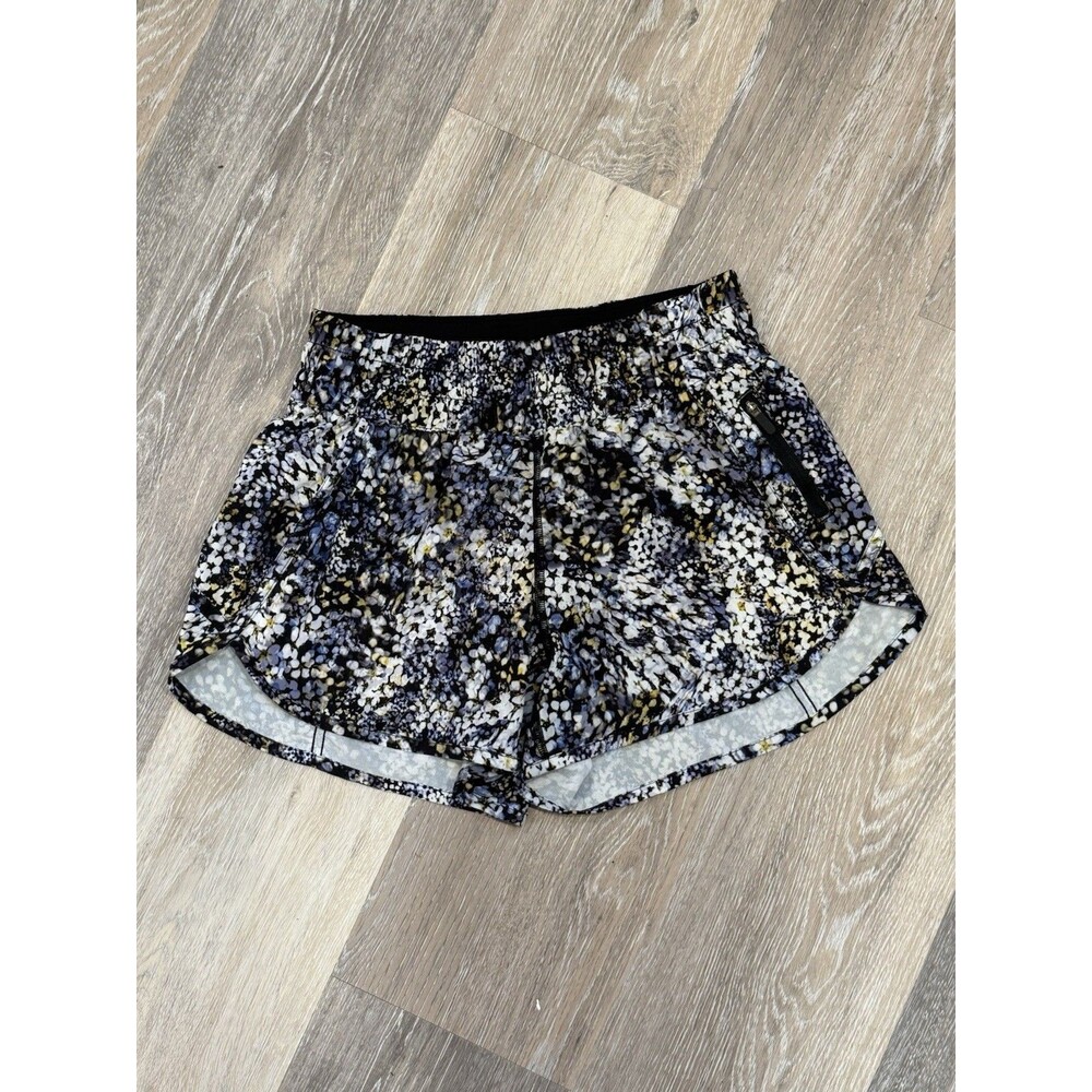 LULULEMON Tracker Athletic Short 6 Lined Floral Metropolis Multi Run Gym